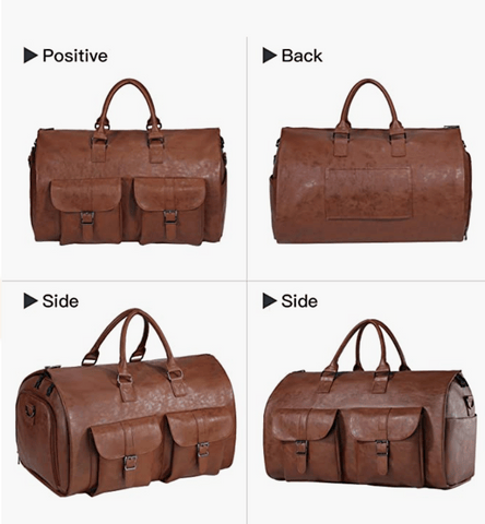 THE CONVERTIBLE DUFFLE GARMENT LUGGAGE