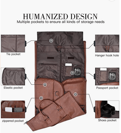 THE CONVERTIBLE DUFFLE GARMENT LUGGAGE