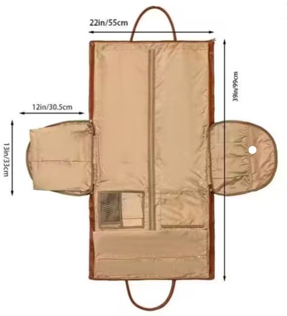 THE CONVERTIBLE DUFFLE GARMENT LUGGAGE