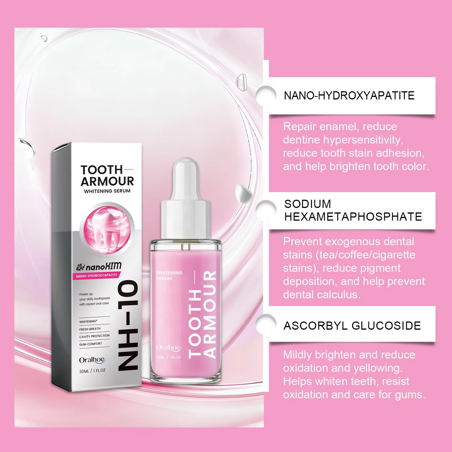 Dambodas© Tooth Polish - Instant White Smile
